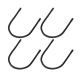 4 Pcs Gooseneck Lamp Hose Aluminium 10mm Caliber Flexible Table Desk Lamp Hose Lighting Fittings 40cm