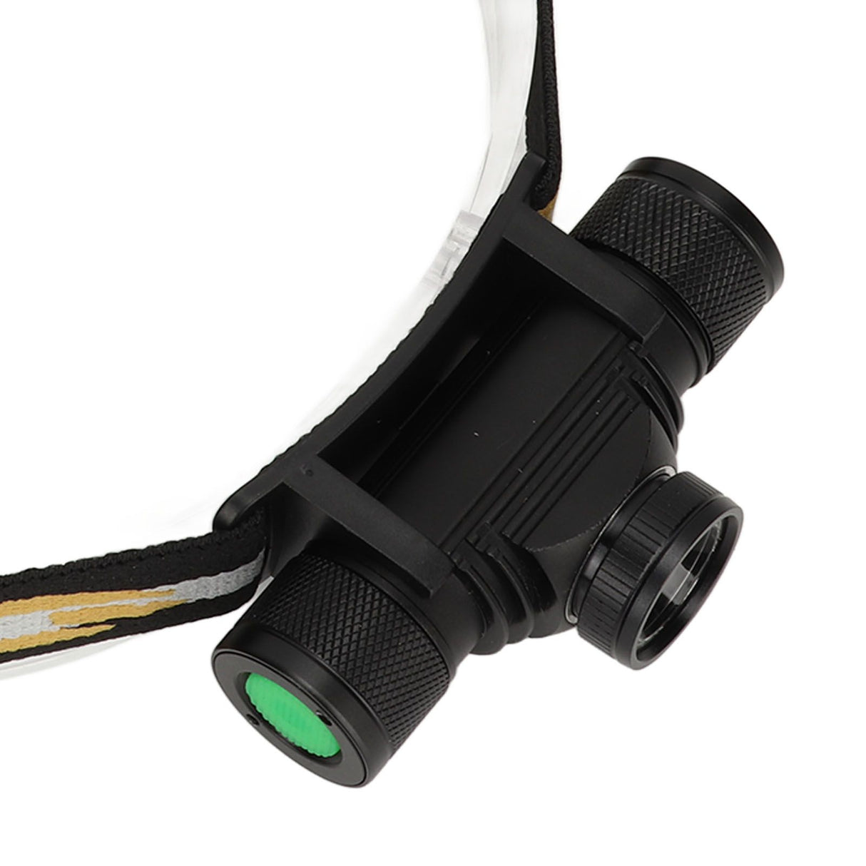 Rechargeable Head Lamps with 6 Gear Rotary Zoom Waterproof Headlight for Adventure Hiking