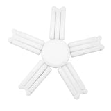 LED Garage Light 100W 6000 To 6500K E27 Base Foldable Adjustable Super Bright Garage Ceiling Lamp 85‑265V
