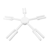LED Garage Light 100W 6000 To 6500K E27 Base Foldable Adjustable Super Bright Garage Ceiling Lamp 85‑265V - Top-Down View
