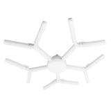 LED Garage Light 100W 6000 To 6500K E27 Base Foldable Adjustable Super Bright Garage Ceiling Lamp 85‑265V