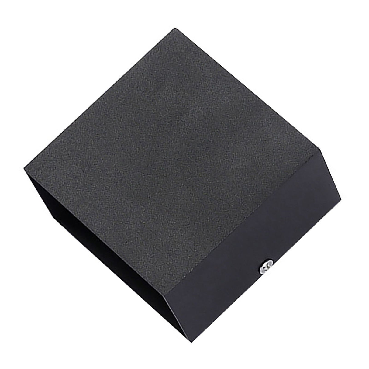 Modern LED Wall Sconce Aluminum Indoor LED Wall Mounted Lamp for Bedroom Hallway Black 10W White Light 6000K