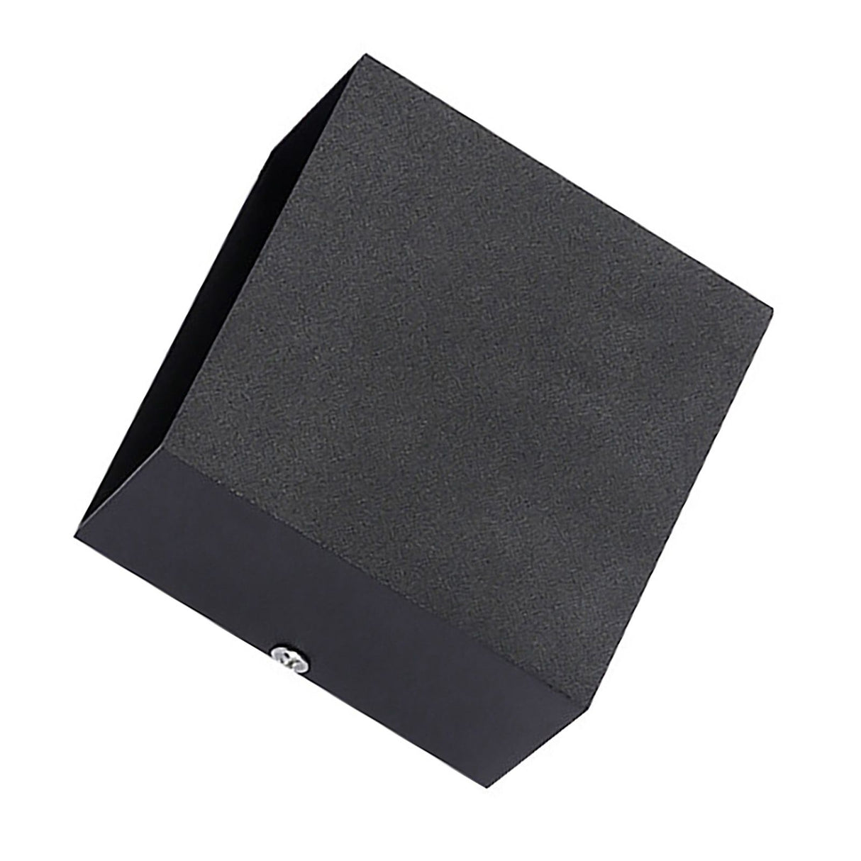Modern LED Wall Sconce Aluminum Indoor LED Wall Mounted Lamp for Bedroom Hallway Black 10W White Light 6000K