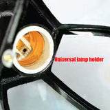 Hex Garden Wall Lamp Waterproof Outdoor Wall Light Corridor Courtyard Balcony Lamp Black