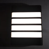 Patio Wall Light Plastic Housing Waterproof Low Power Consumption LED 6500K Wall Mounted Lamp