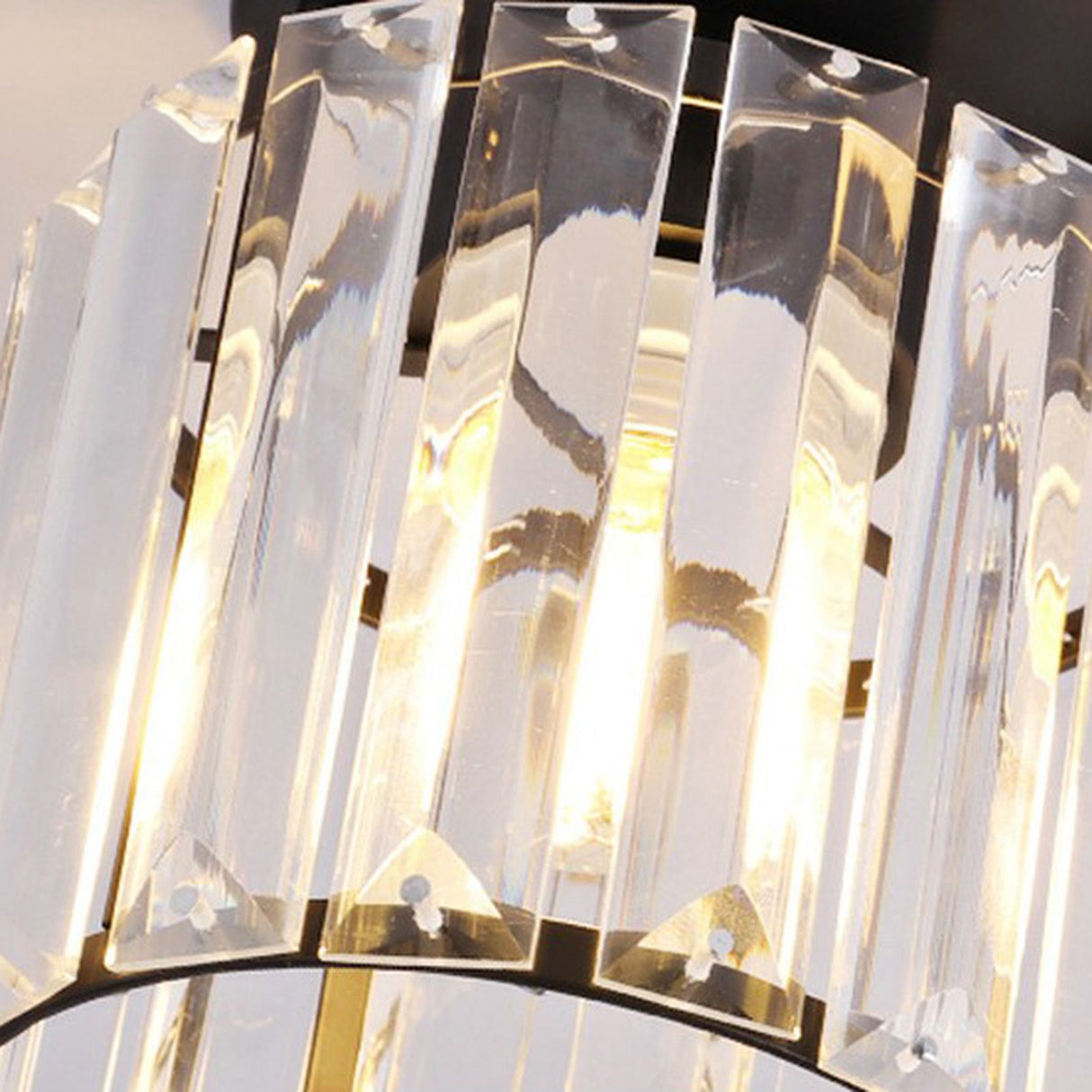 Ceiling Light Shade Lampshade Lamp Cover Simple Elegant Style Home Decoration for Room Round Without Bulb