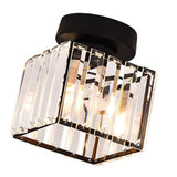 Ceiling Light Shade Lampshade Lamp Cover Simple Elegant Style Home Decoration for Room Square Without Bulb - Front View