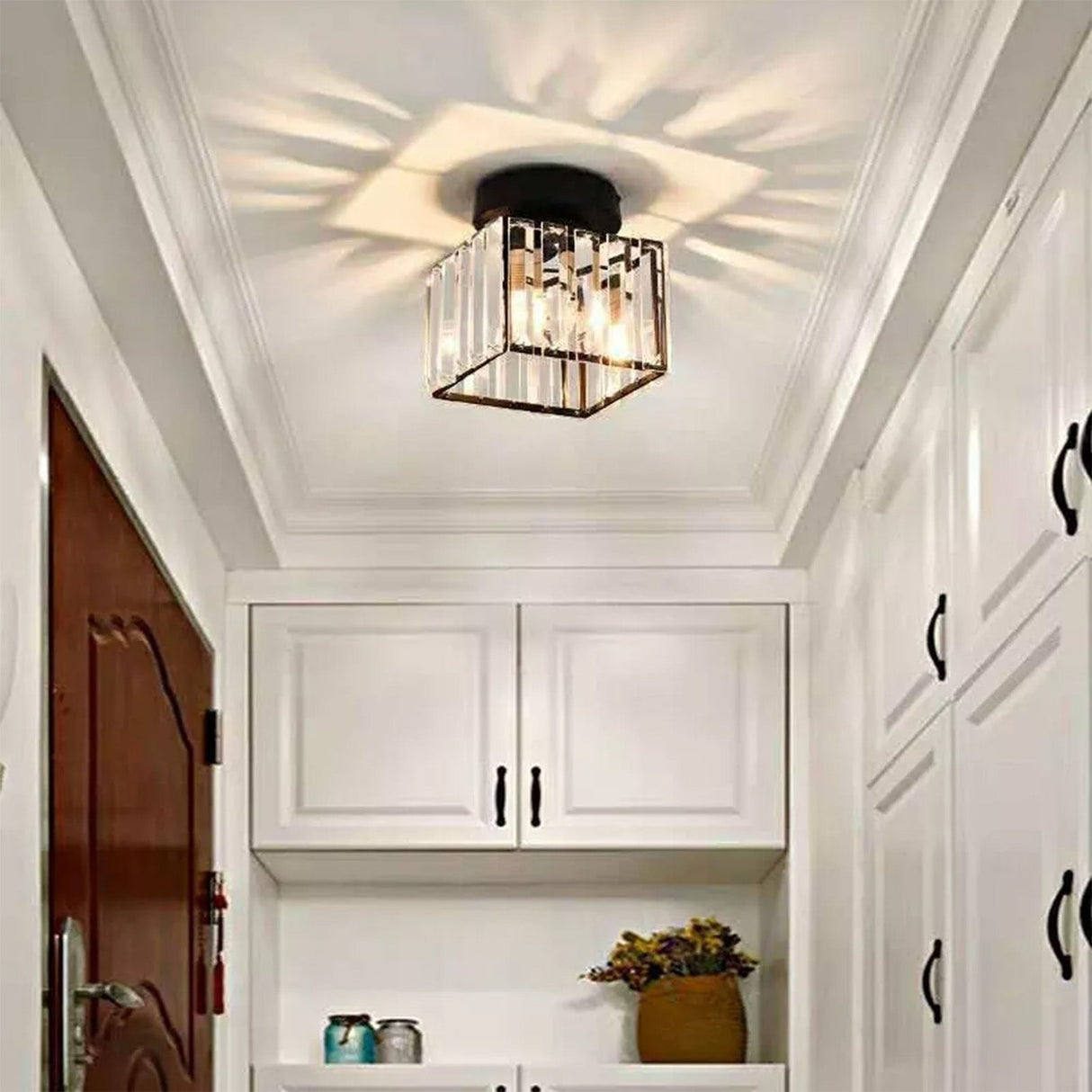 Ceiling Light Shade Lampshade Lamp Cover Simple Elegant Style Home Decoration for Room Square Without Bulb