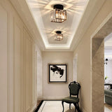 Ceiling Light Shade Lampshade Lamp Cover Simple Elegant Style Home Decoration for Room Square Without Bulb - Extra Image