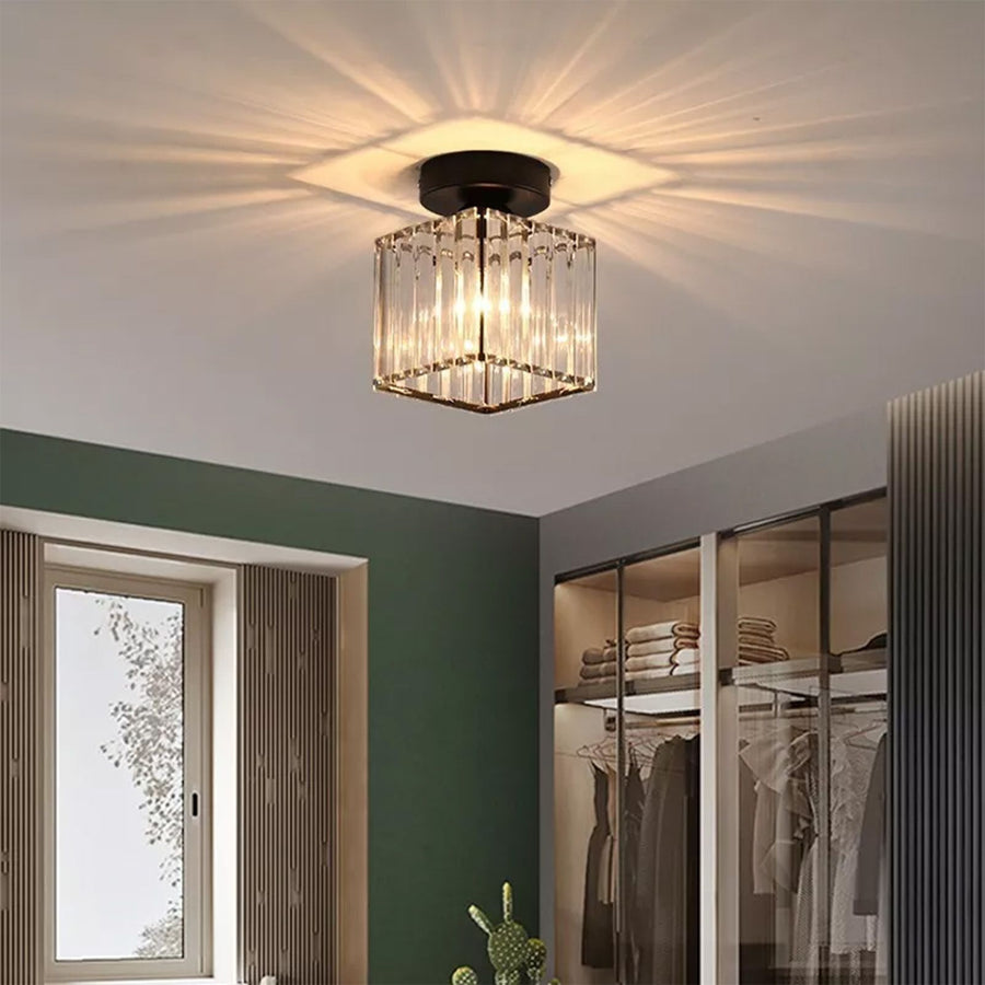 Ceiling Light Shade Lampshade Lamp Cover Simple Elegant Style Home Decoration for Room Square Without Bulb
