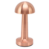 Mushroom Table Lamp Rechargeable Bedside Light Stepless Dimming Touch Control Home Decoration
