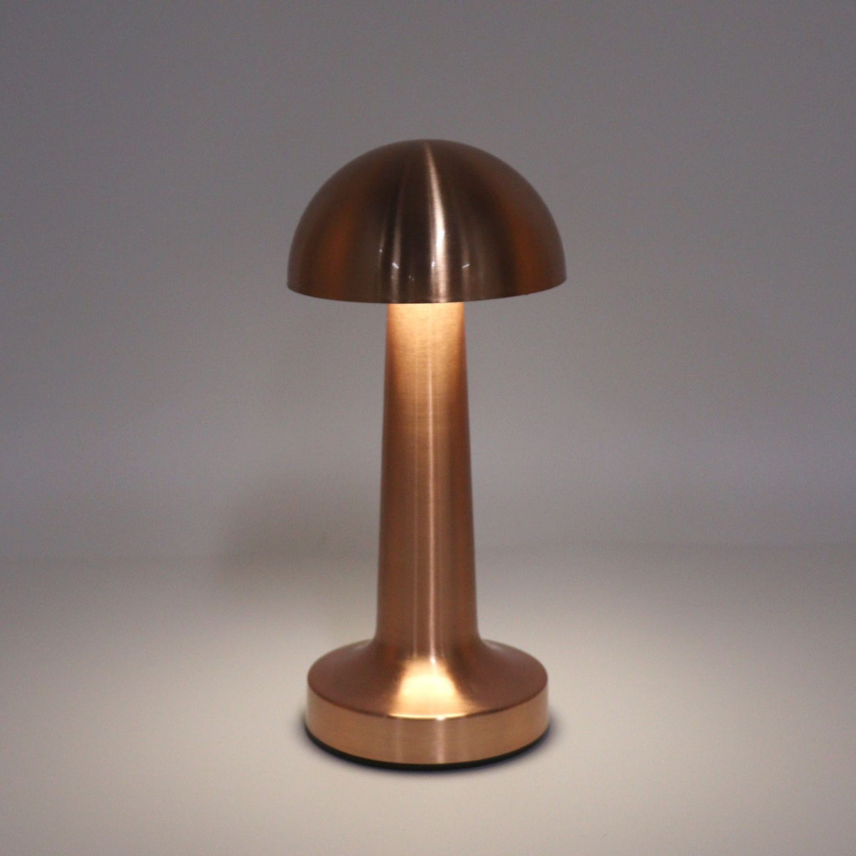 Mushroom Table Lamp Rechargeable Bedside Light Stepless Dimming Touch Control Home Decoration
