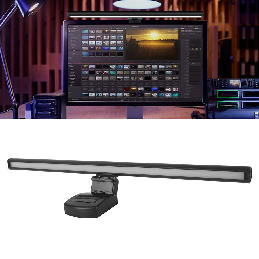 Desktop LED Screen Lamp 3 Color Temperature Stepless Dimming USB Computer Monitor Light 5V