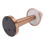 LED Table Lamp 3W 3 Colors Stepless Dimming USB Rechargeable Cordless LED Bedside Light Rose Gold - Low Angle