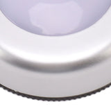 Motion Sensor Night Light Eye Protection Round Small LED Induction Lamp for Closet Drawer Bed Bottom 2pcs White Light