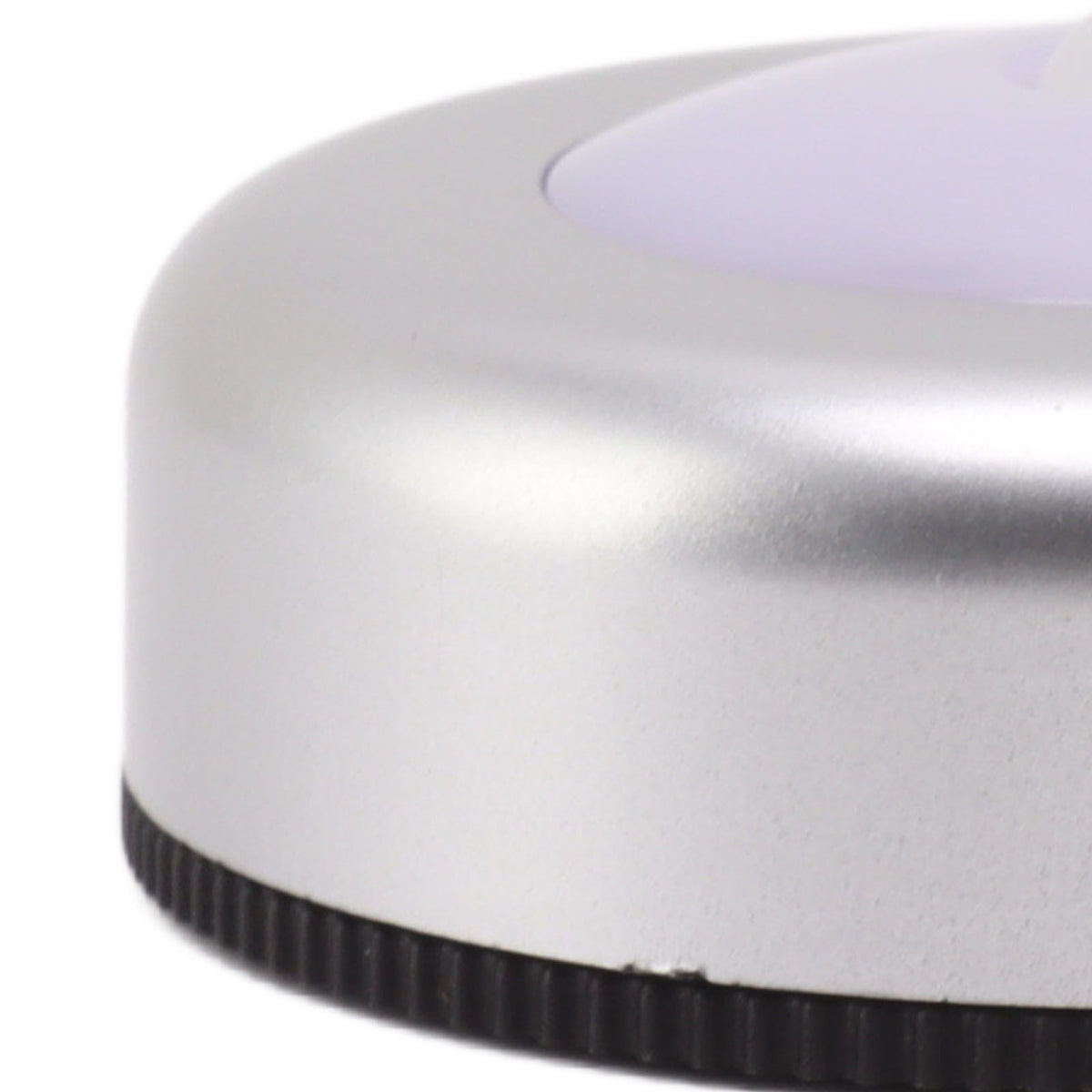 Motion Sensor Night Light Eye Protection Round Small LED Induction Lamp for Closet Drawer Bed Bottom 2pcs White Light