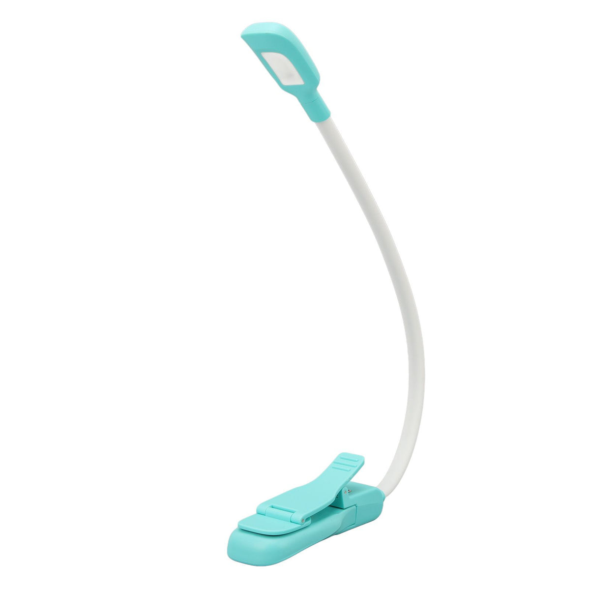 Book Light USB Charging LED Lamp 3 Color Temperature Stepless Dimming Clamp Base Reading Light