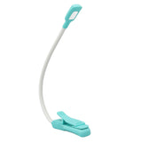 Book Light USB Charging LED Lamp 3 Color Temperature Stepless Dimming Clamp Base Reading Light
