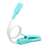 Book Light USB Charging LED Lamp 3 Color Temperature Stepless Dimming Clamp Base Reading Light