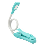 Book Light USB Charging LED Lamp 3 Color Temperature Stepless Dimming Clamp Base Reading Light