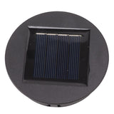 LED Solar Powered Lantern Light IP44 Waterproof Silver Polygon Decorative Solar Hanging Lantern Light for Outdoor Garden - Side View