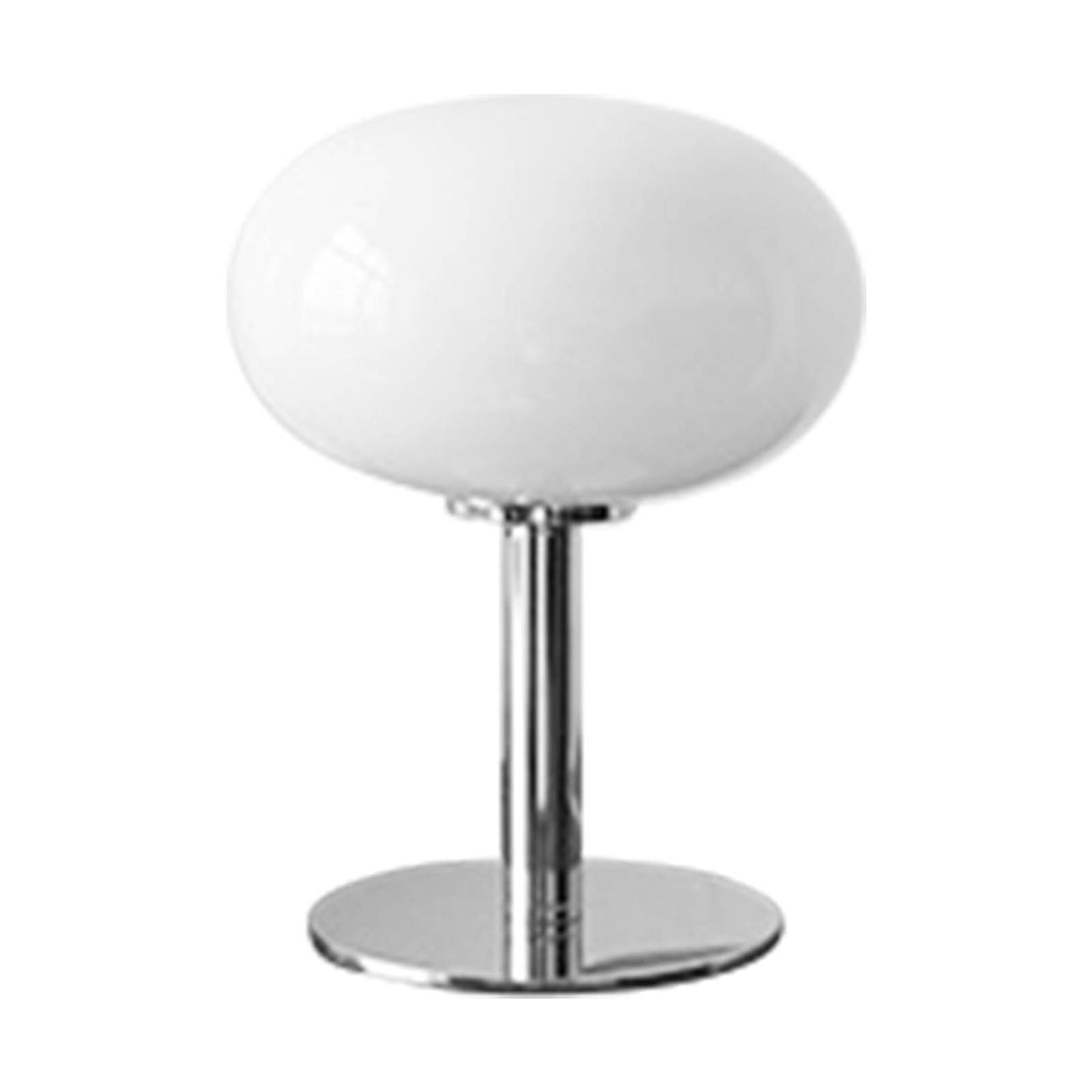 Bedside Table Lamp Iron Base Cute Shape Simple Modern Elegant Nightstand Lamp for Home USB Button Switch White