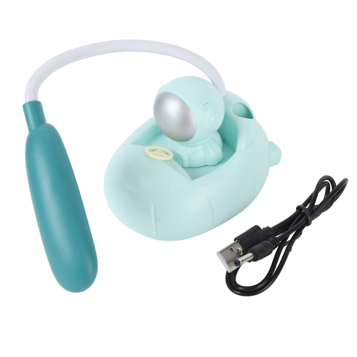 LED Desk Lamp 360° Bendable Eye Protection USB Rechargeable Learning Lamp for Home Bedroom Study