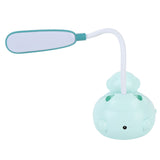 LED Desk Lamp 360° Bendable Eye Protection USB Rechargeable Learning Lamp for Home Bedroom Study - Rear View