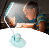 LED Desk Lamp 360° Bendable Eye Protection USB Rechargeable Learning Lamp for Home Bedroom Study - Extra Image