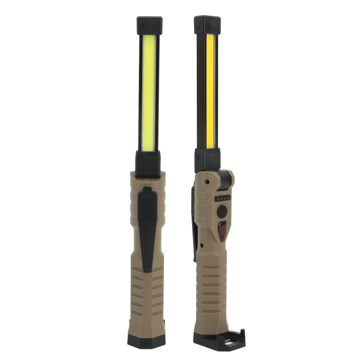 7 Modes Folding LED COB Work Light Type C Foldable Magnetic Emergency Flashlight for Maintenance 1200mAh