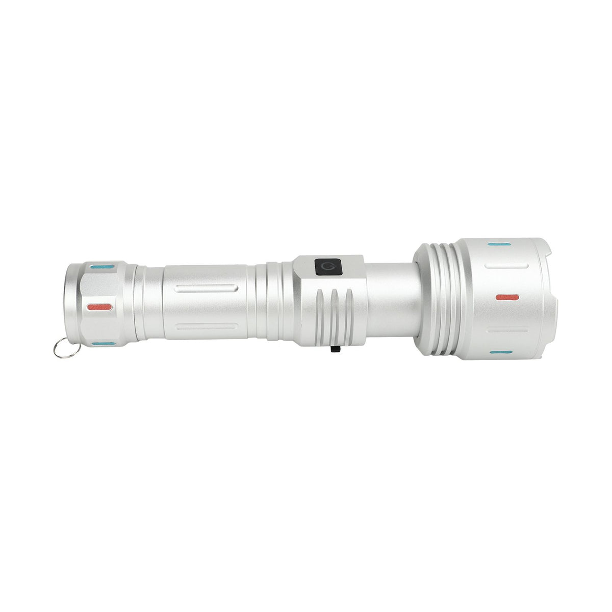 LED Flashlight 10000 Luminous Flux 5 Modes USB Type C Charge Waterproof Camping Flashlight for Hiking Travel Emergency