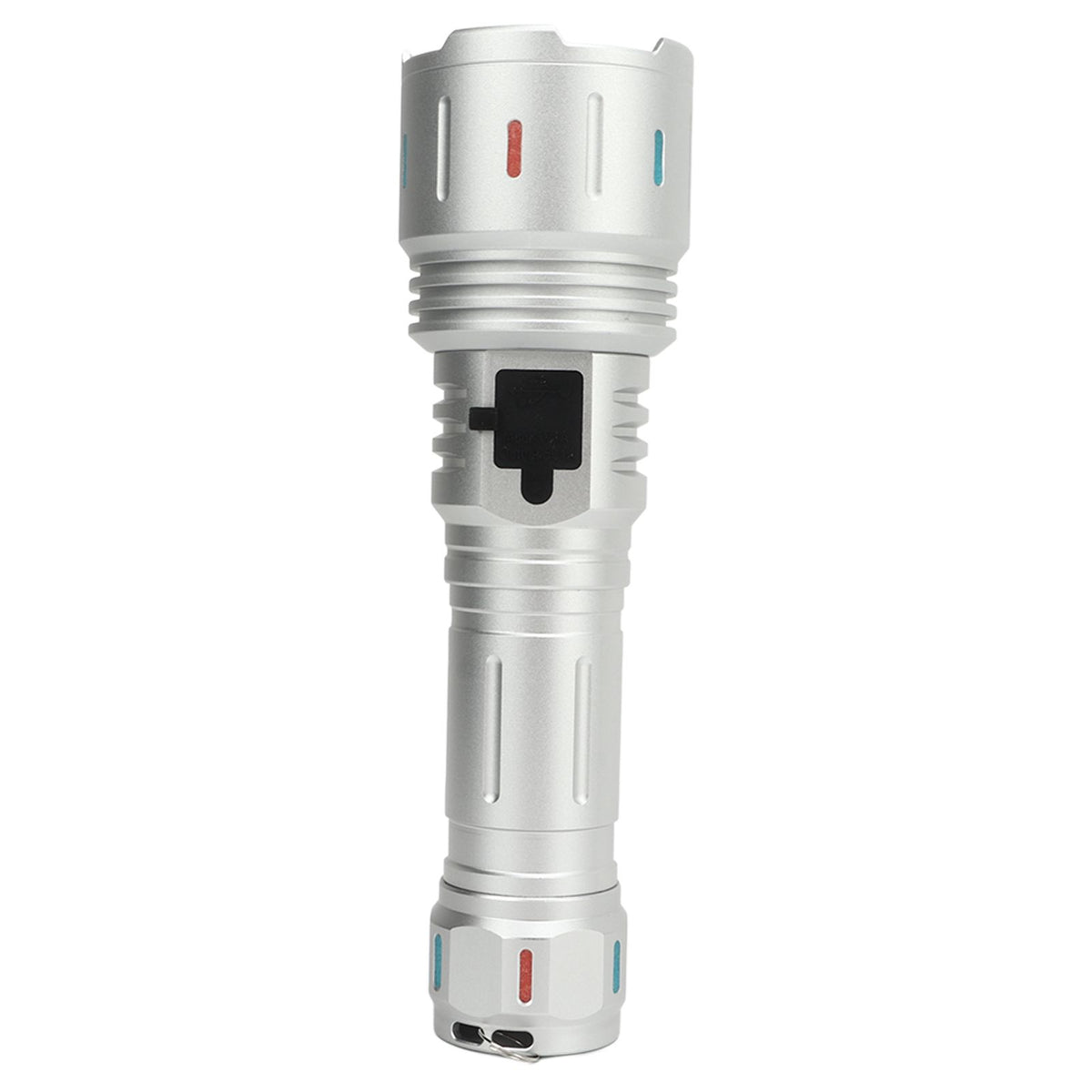 LED Flashlight 10000 Luminous Flux 5 Modes USB Type C Charge Waterproof Camping Flashlight for Hiking Travel Emergency