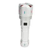 LED Flashlight 10000 Luminous Flux 5 Modes USB Type C Charge Waterproof Camping Flashlight for Hiking Travel Emergency