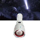 LED Flashlight 10000 Luminous Flux 5 Modes USB Type C Charge Waterproof Camping Flashlight for Hiking Travel Emergency
