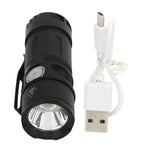 800LM Mini Flashlight Small Pocket EDC Light USB Rechargeable Keychain Light for Night Searching