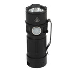 800LM Mini Flashlight Small Pocket EDC Light USB Rechargeable Keychain Light for Night Searching