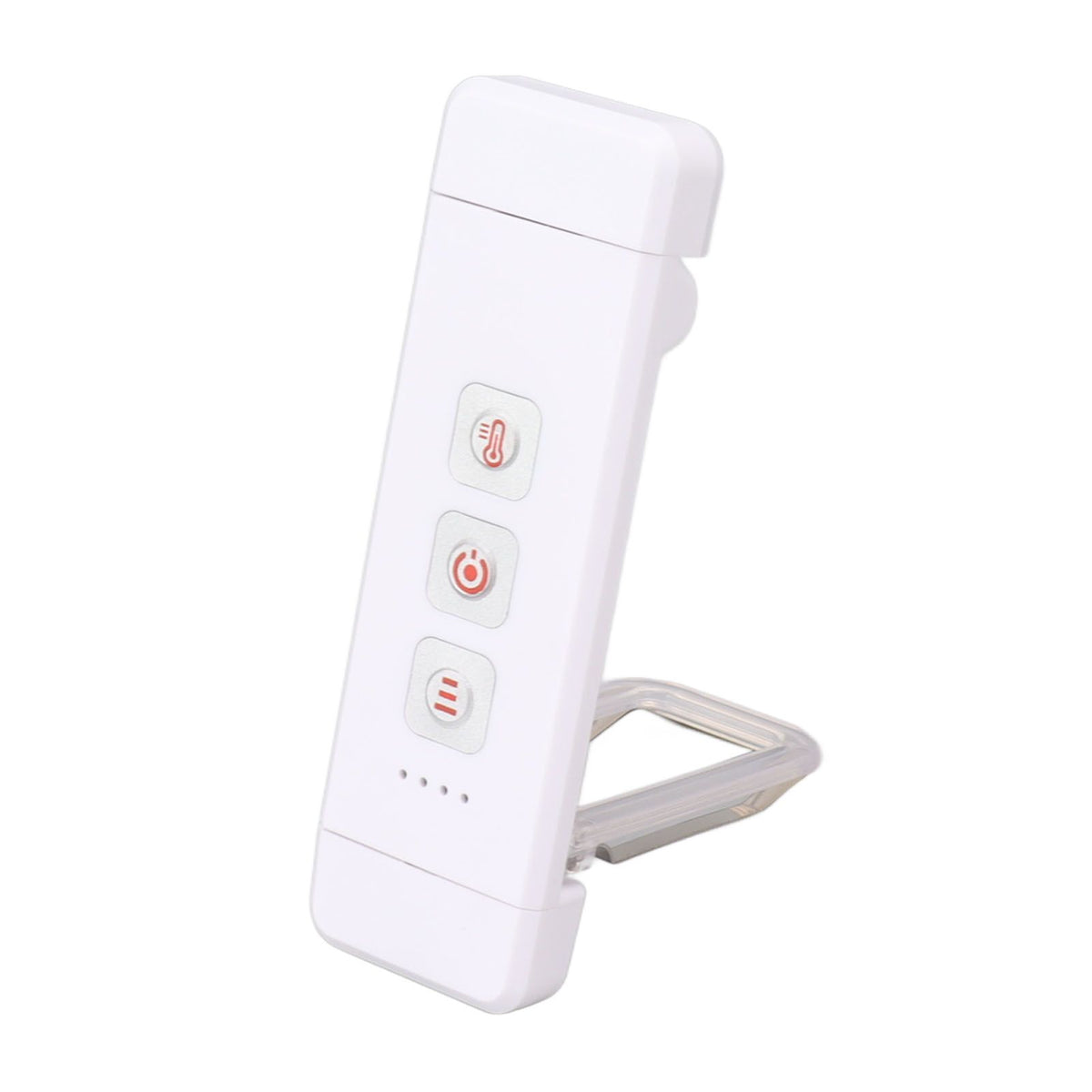Clip On Book Light Multipurpose Ultrathin Mini 3 Levels Brightness USB Rechargeable Book Reading Light White