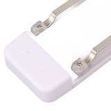 Clip On Book Light Multipurpose Ultrathin Mini 3 Levels Brightness USB Rechargeable Book Reading Light White