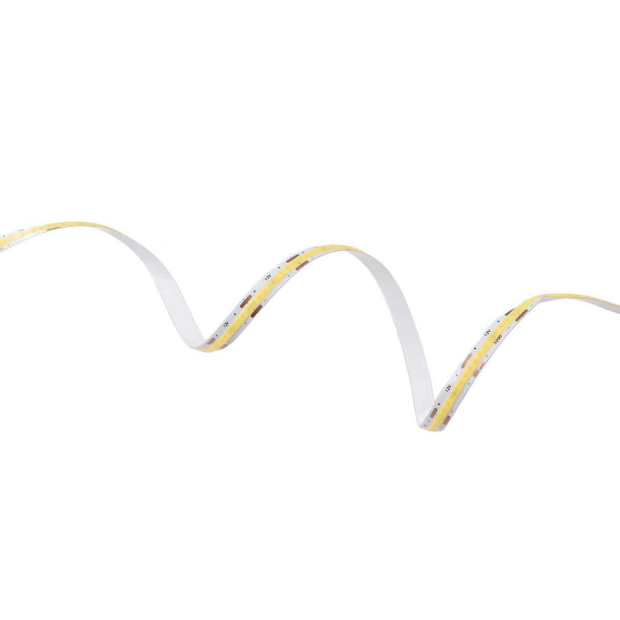 12V COB LED Flexible Strip Light Self Adhesive 90 CRI Flexible Uniform LED Tape Lamp 110LM 5m 4000K Neutral Light