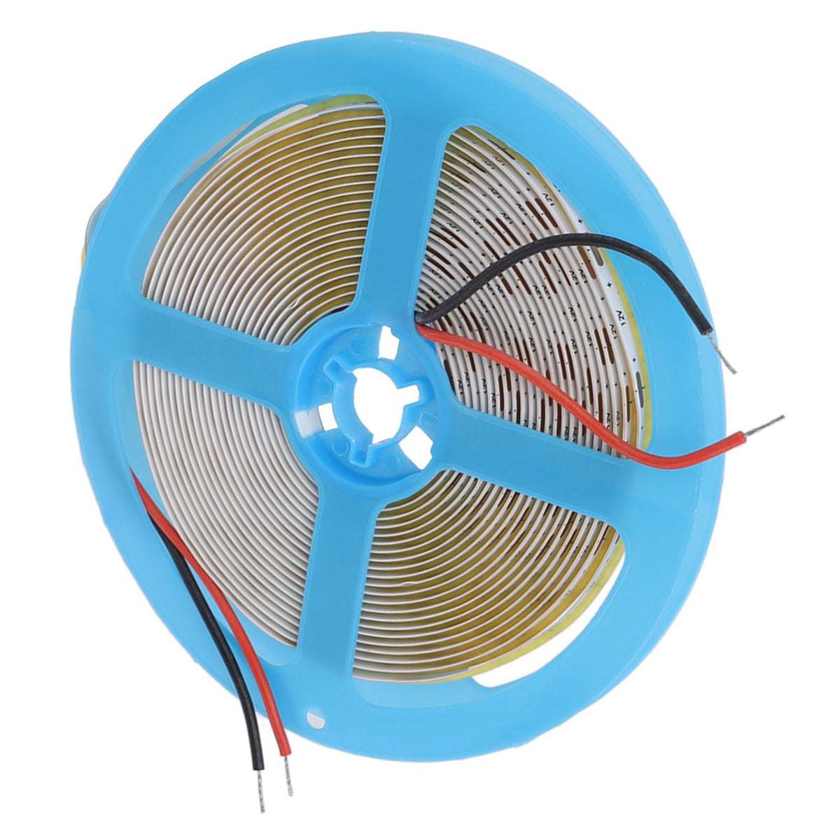 12V COB LED Flexible Strip Light Self Adhesive 90 CRI Flexible Uniform LED Tape Lamp 110LM 5m 3000K Warm Light