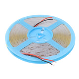 COB LED Strip Light 320LEDs 110lm Adhesive Uniform Natrual Flexible Tape Light for Indoor Home Cabinet 24V 32.8ft 4000K Neutral Light - Side View