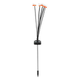 Outdoor Solar Lamp Waterproof LED Light Bee Design Decorative Light for Garden Patio Warm Light - Front View