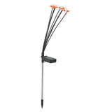 Outdoor Solar Lamp Waterproof LED Light Bee Design Decorative Light for Garden Patio Warm Light