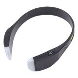 COB Head Torch Rechargeable LED Headlamp 2000lm Super Bright Lightweight 4 Modes for Running Camping Emergency Black - Front View