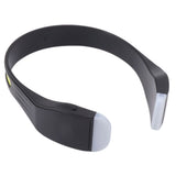 COB Head Torch Rechargeable LED Headlamp 2000lm Super Bright Lightweight 4 Modes for Running Camping Emergency Black