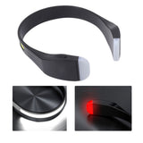 COB Head Torch Rechargeable LED Headlamp 2000lm Super Bright Lightweight 4 Modes for Running Camping Emergency Black