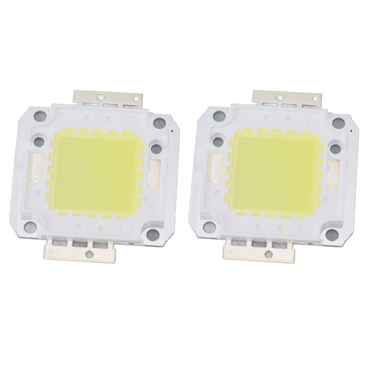 2 Pieces 100W COB LED Light Chip 9600LM 6000K LED Light Chip Beads for LED Casting Light 32‑36V