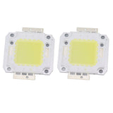 2 Pieces 100W COB LED Light Chip 9600LM 6000K LED Light Chip Beads for LED Casting Light 32‑36V