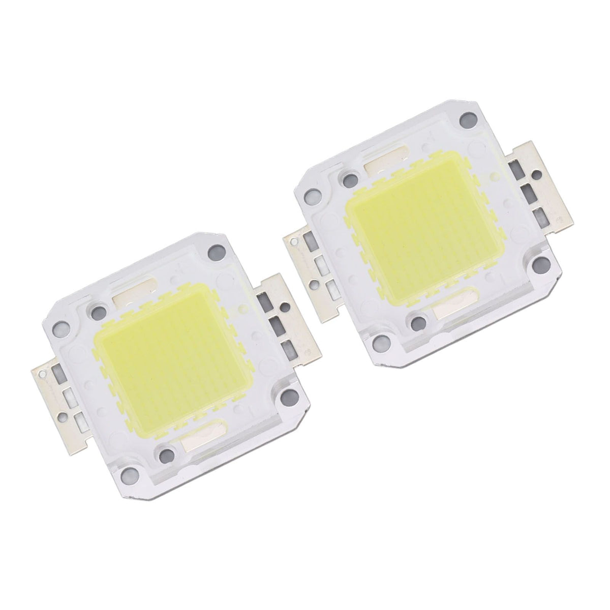 2 Pieces 100W COB LED Light Chip 9600LM 6000K LED Light Chip Beads for LED Casting Light 32‑36V