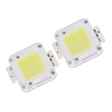 2 Pieces 100W COB LED Light Chip 9600LM 6000K LED Light Chip Beads for LED Casting Light 32‑36V - Side View